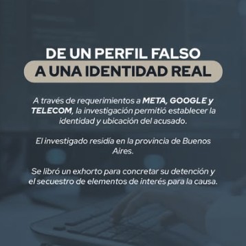 Pieza gráfica del MPF: De un perfil falso a una identidad real.